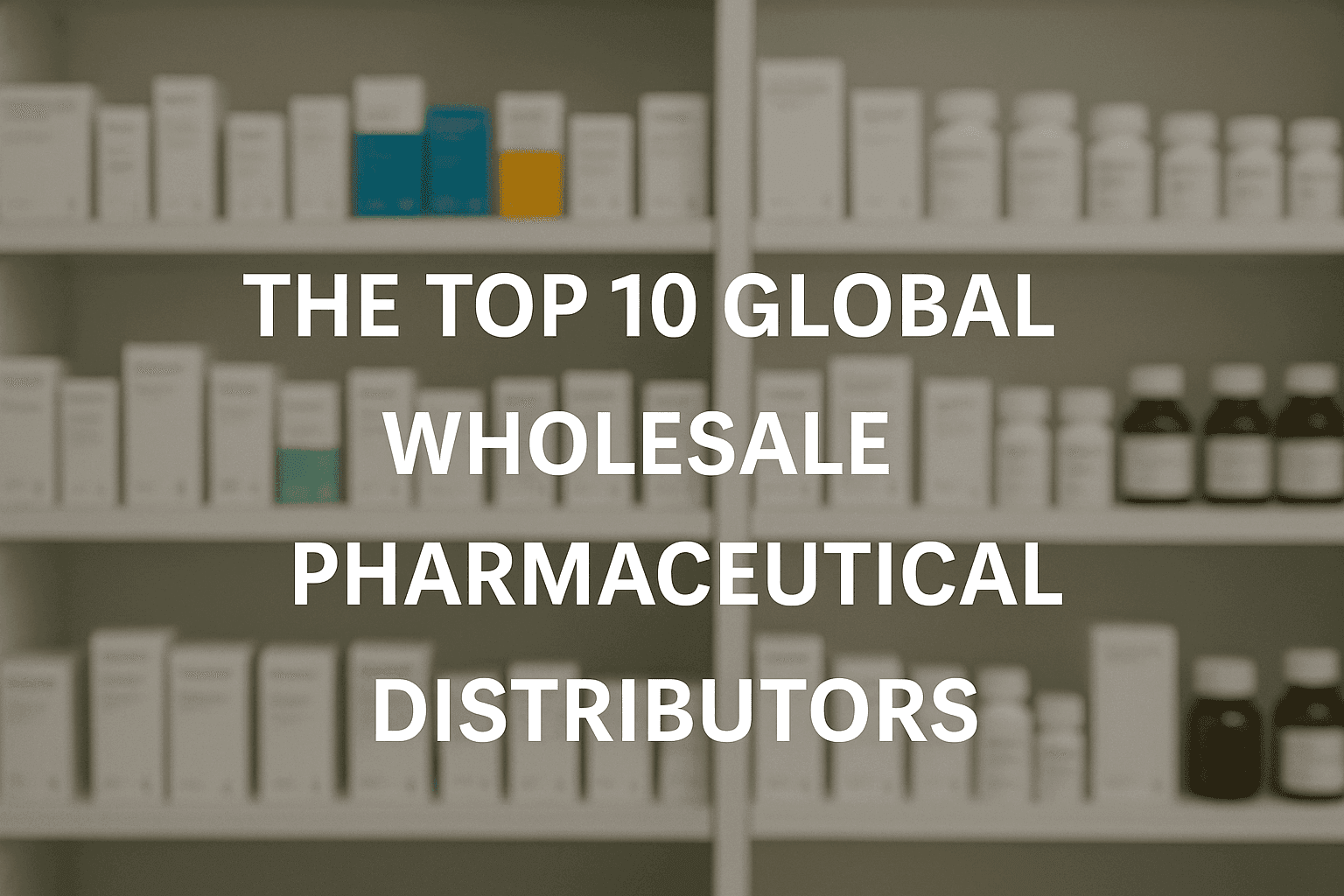 World'S Top 10 Wholesale Pharmaceutical Distributors - Prioocare World'S Top 10 Wholesale Pharmaceutical Distributors - Prioocare