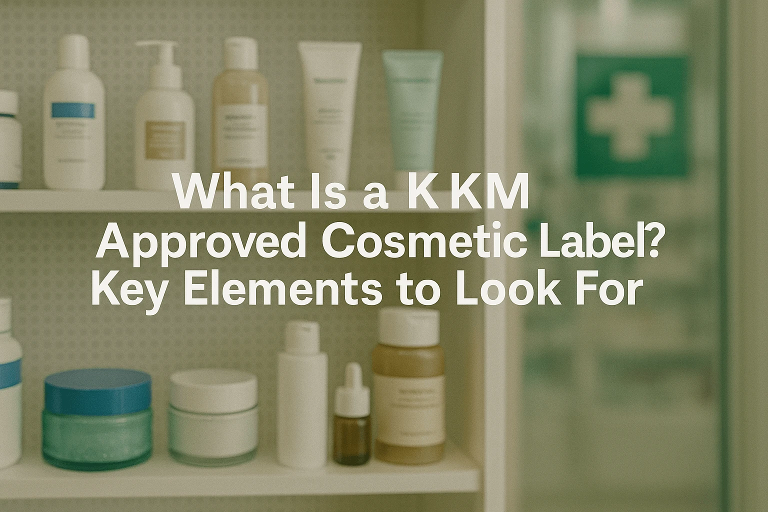 How To Identify A Kkm Approved Cosmetic Label - Prioocare
