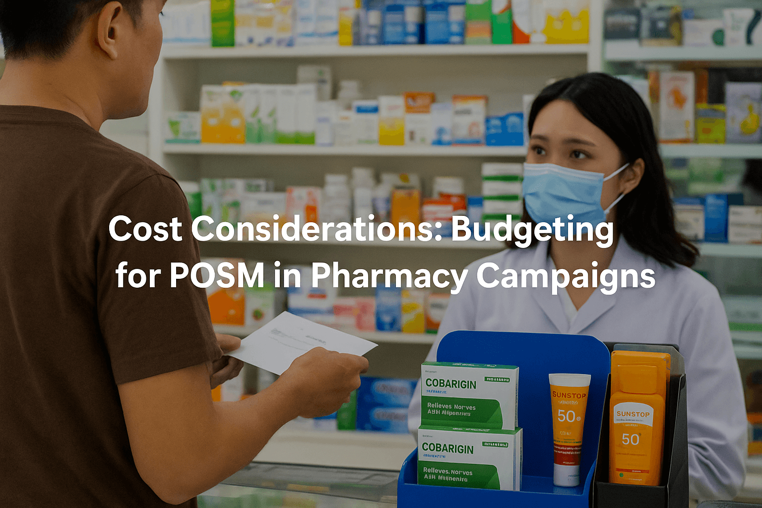 Cost Considerations Budgeting For Posm In Pharmacy Campaigns