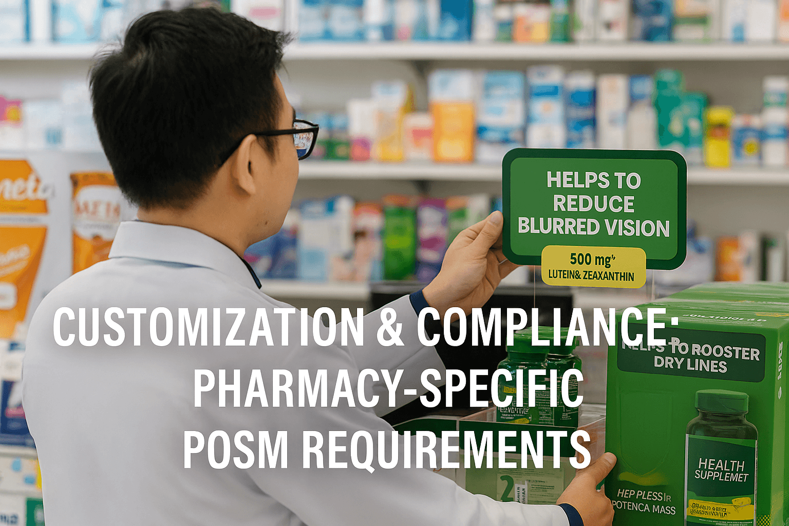 Customization &Amp; Compliance Pharmacy Specific Posm Requirements