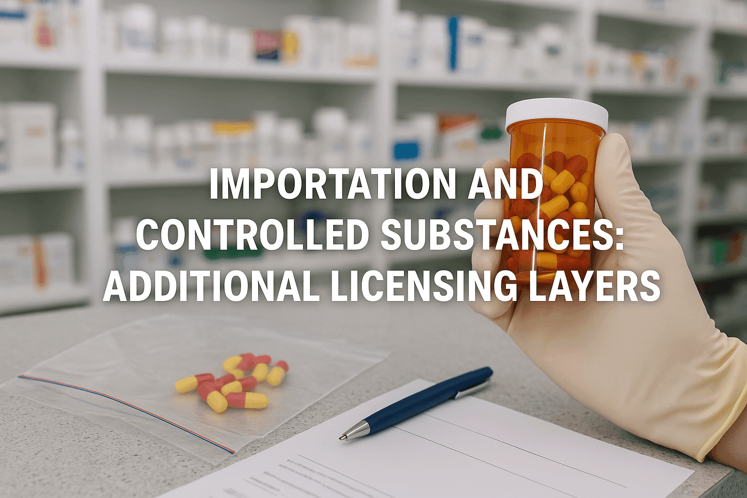 Importation And Controlled Substances Additional Licensing Layers Importation And Controlled Substances Additional Licensing Layers