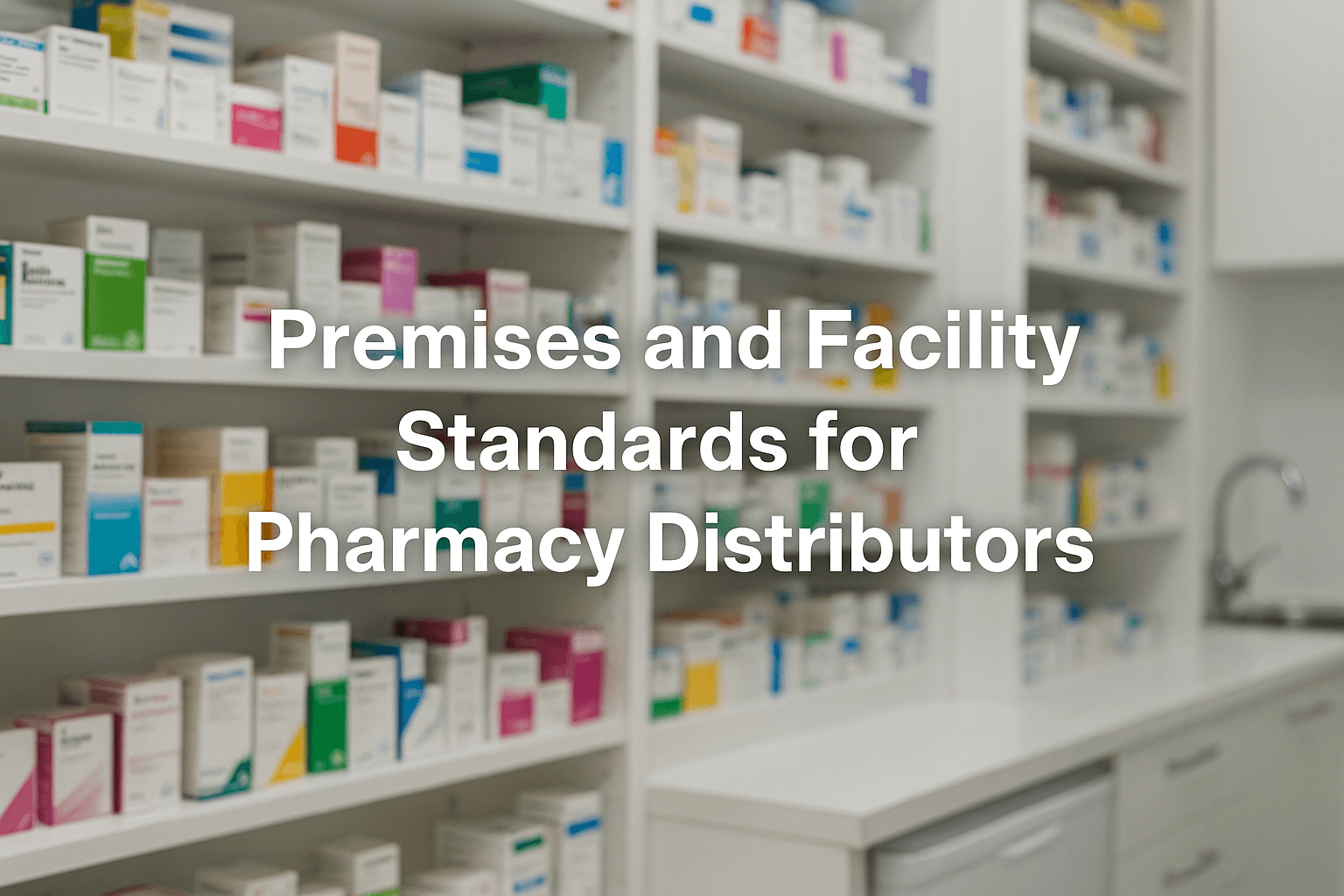 Premises And Facility Standards For Pharmacy Distributors Premises And Facility Standards For Pharmacy Distributors