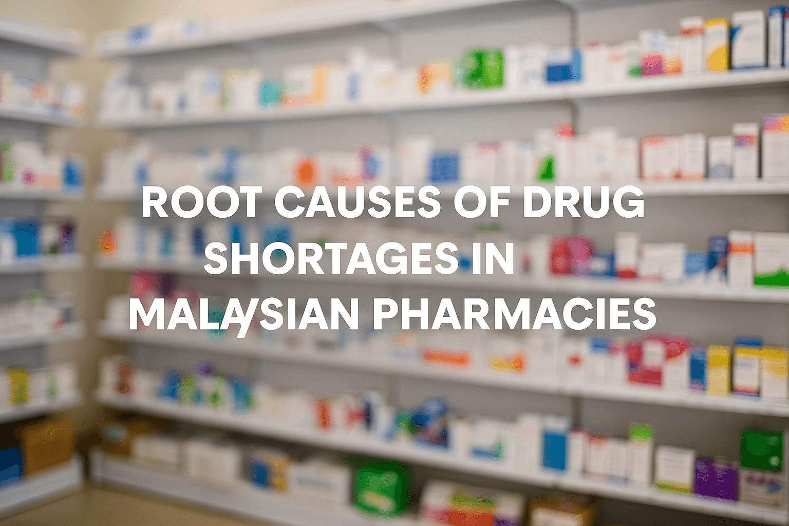 Root Causes Of Drug Shortages In Malaysian Pharmacies