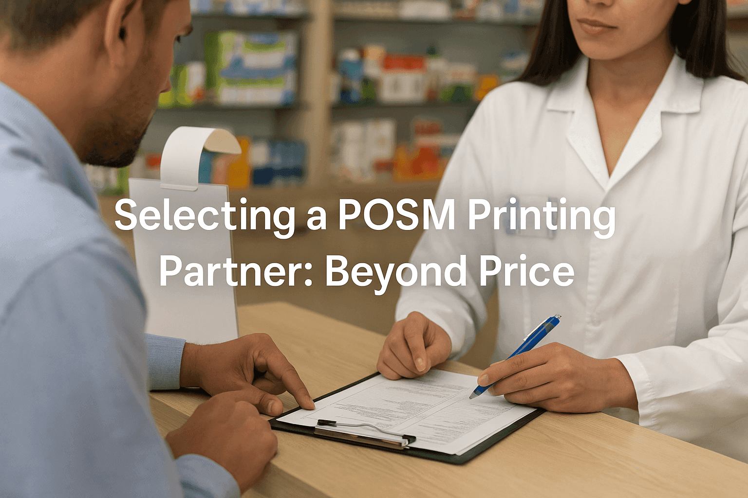 Selecting A Posm Printing Partner Beyond Price