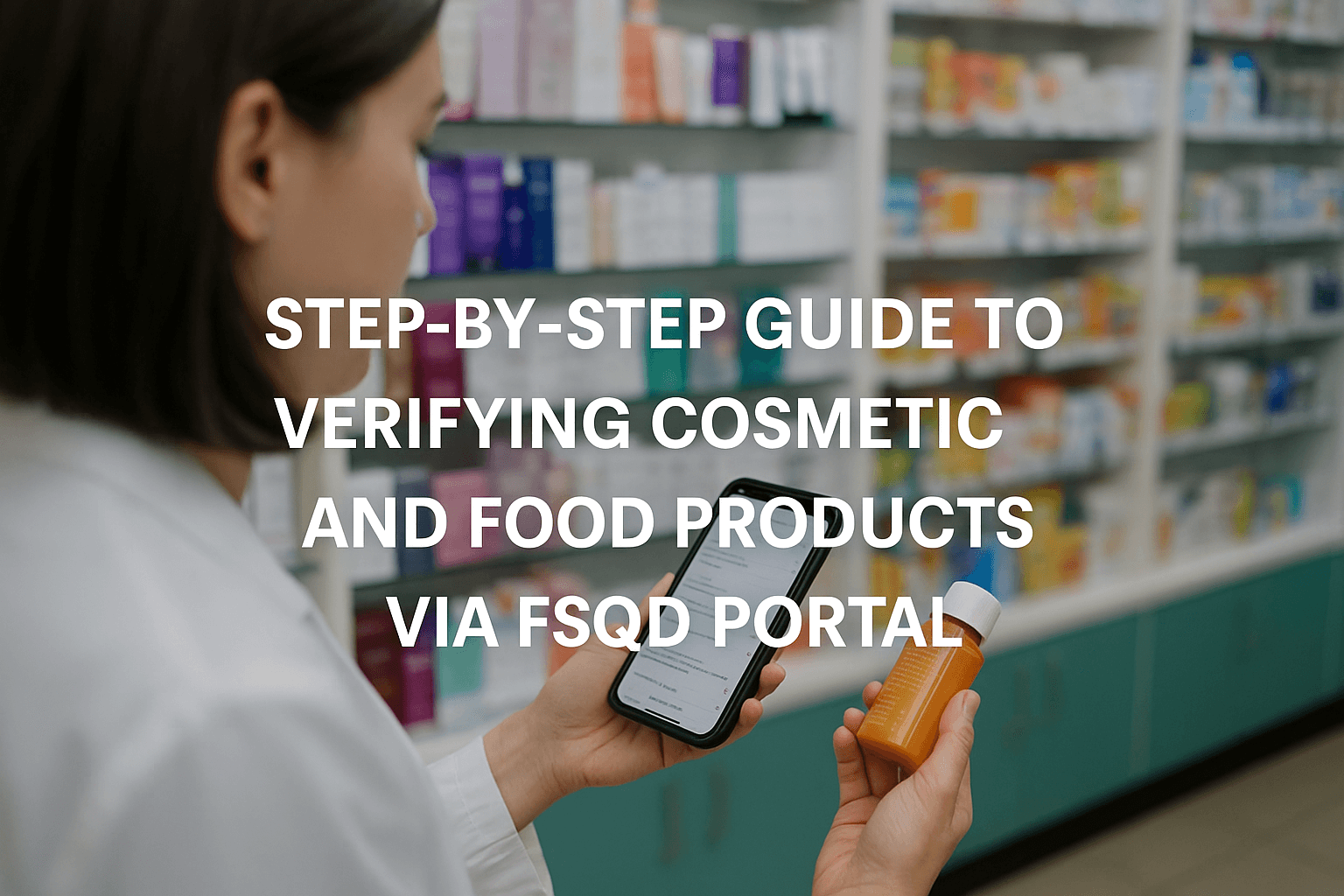 Step By Step Guide To Verifying Cosmetic And Food Products Via Fsqd Portal Step By Step Guide To Verifying Cosmetic And Food Products Via Fsqd Portal