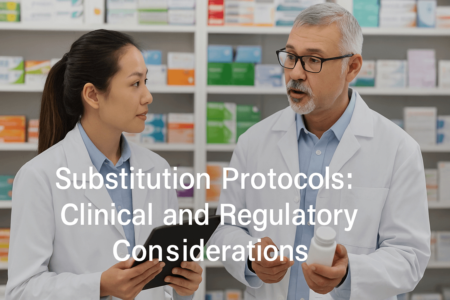 Substitution Protocols Clinical And Regulatory Considerations