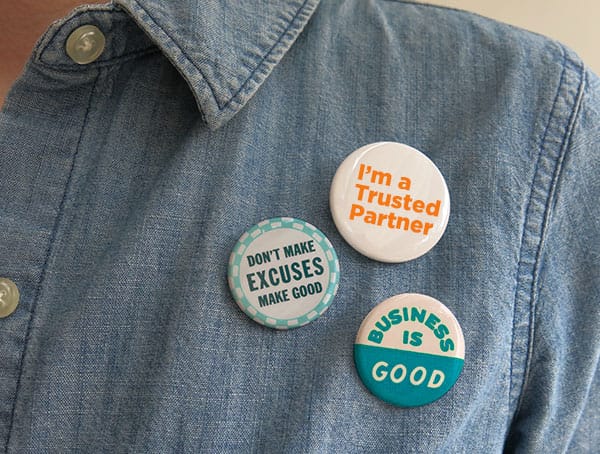 Top Ten Traits Of A Trusted Partner - Busy Beaver Button Co.