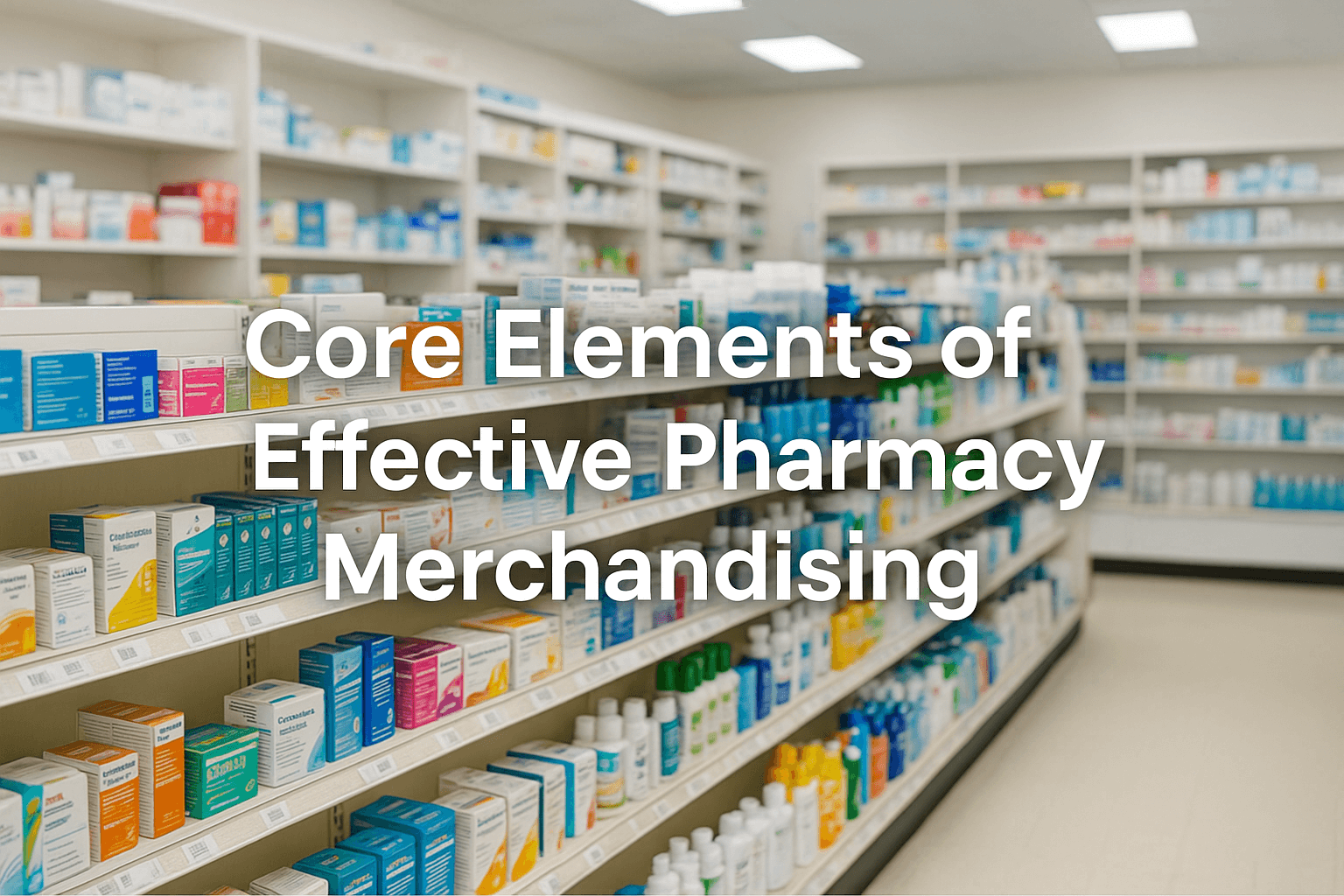 Core Elements Of Effective Pharmacy Merchandising