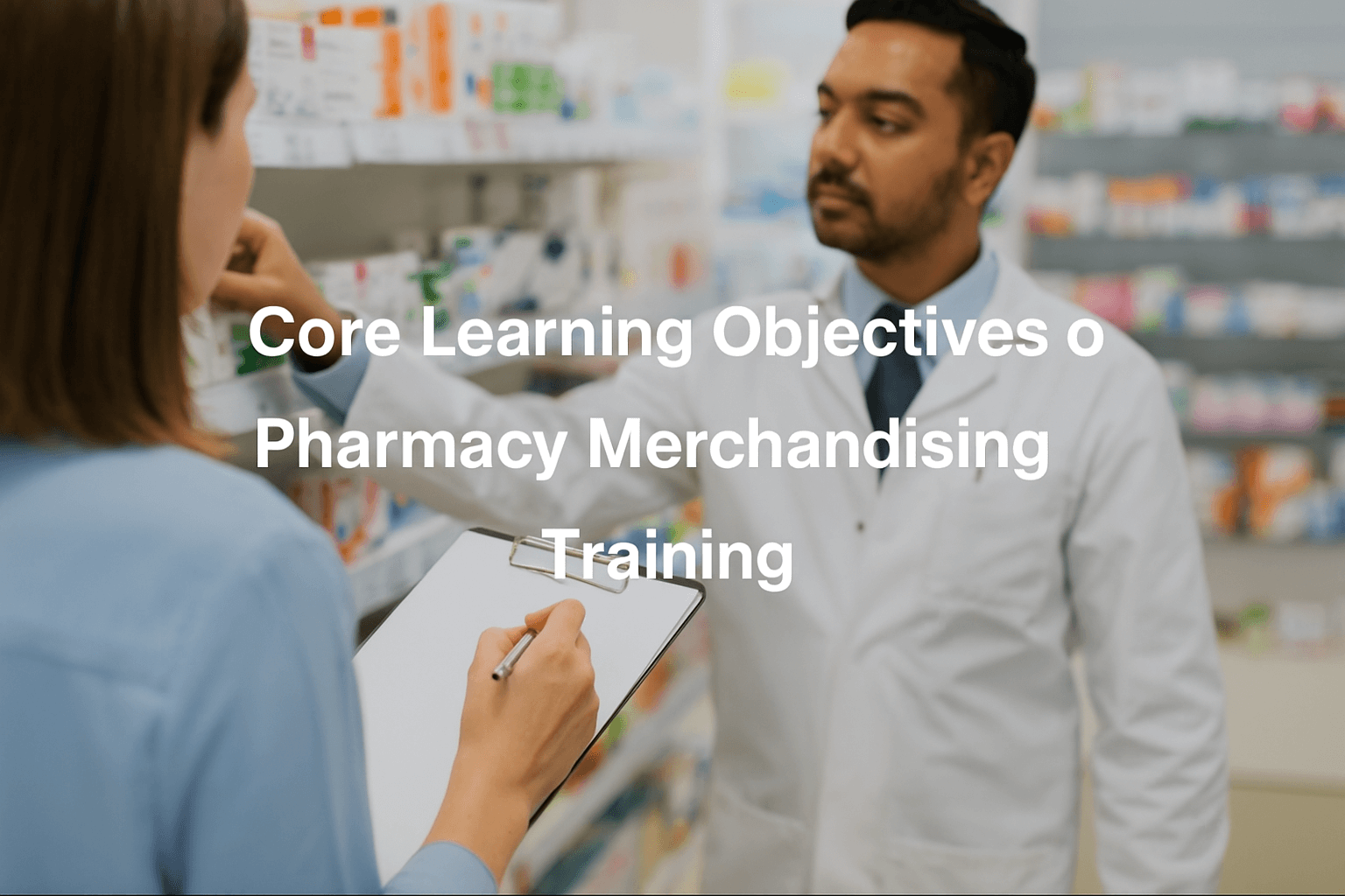 Core Learning Objectives Of Pharmacy Merchandising Training