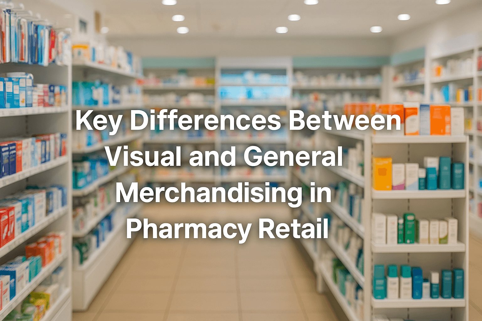 Key Differences Between Visual And General Merchandising In Pharmacy Retail