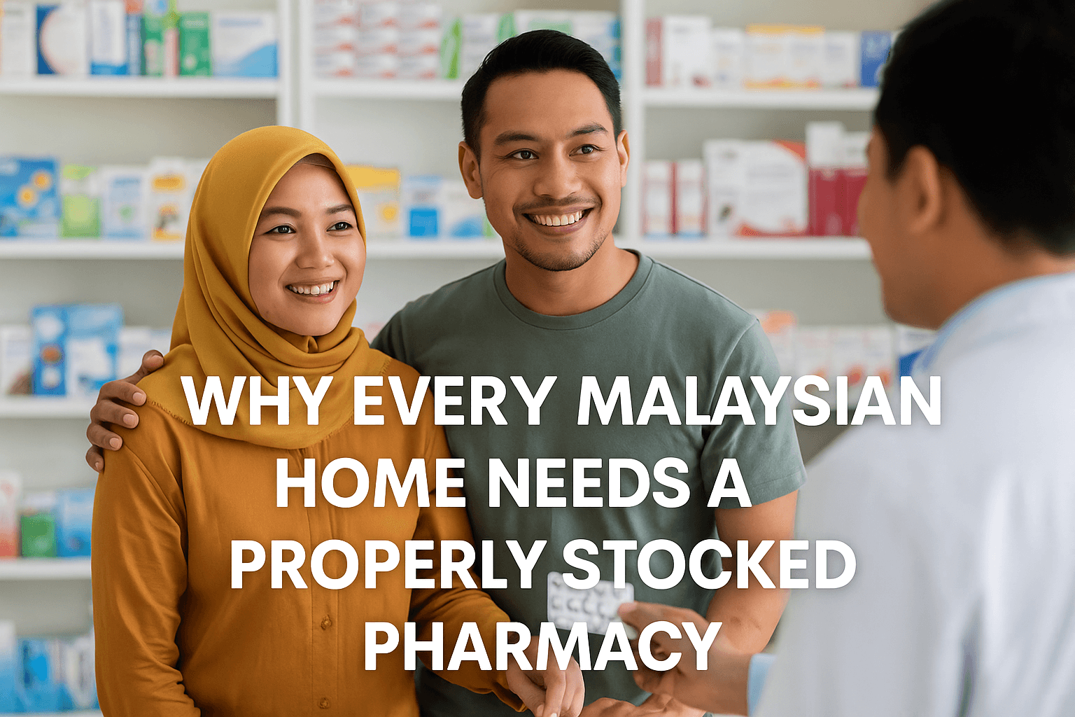 Why Every Malaysian Home Needs A Properly Stocked Pharmacy