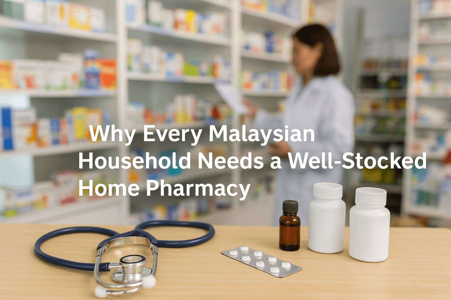 Why Every Malaysian Household Needs A Well Stocked Home Pharmacy