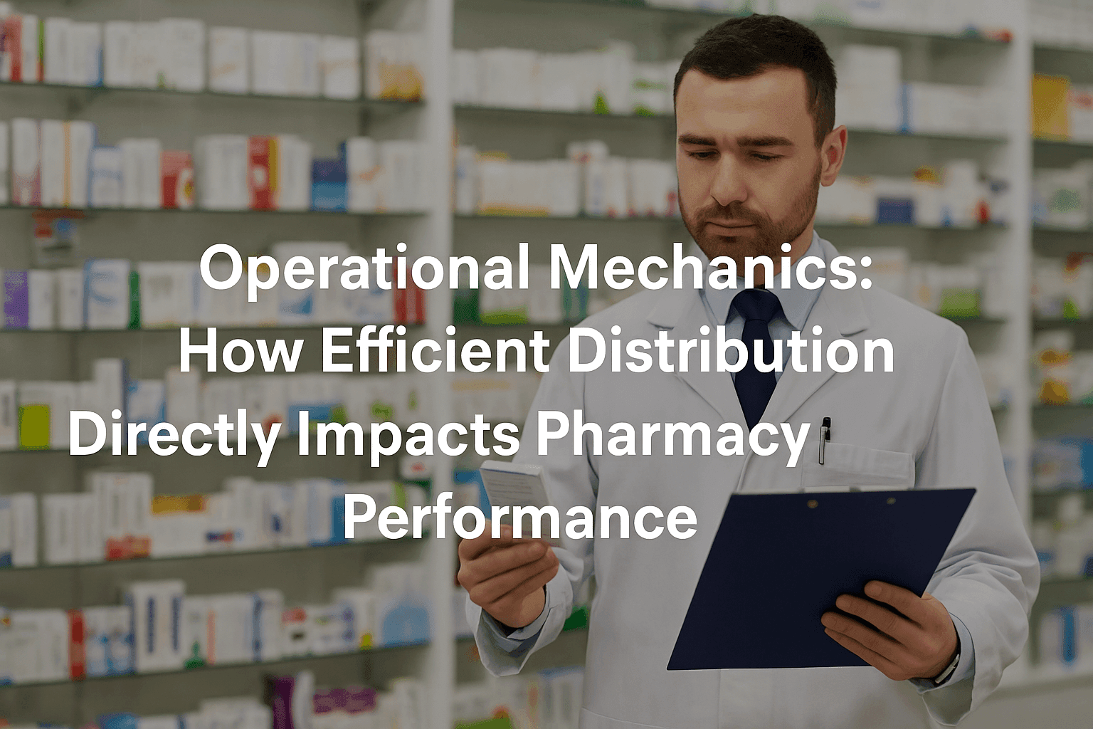 Operational Mechanics How Efficient Distribution Directly Impacts Pharmacy Performance