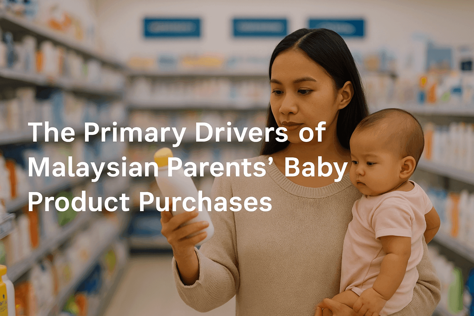 The Primary Drivers Of Malaysian Parents' Baby Product Purchases