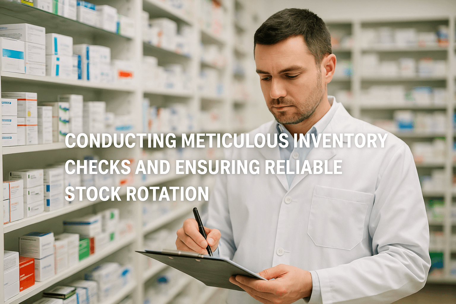 Conducting Meticulous Inventory Checks And Ensuring Reliable Stock Rotation