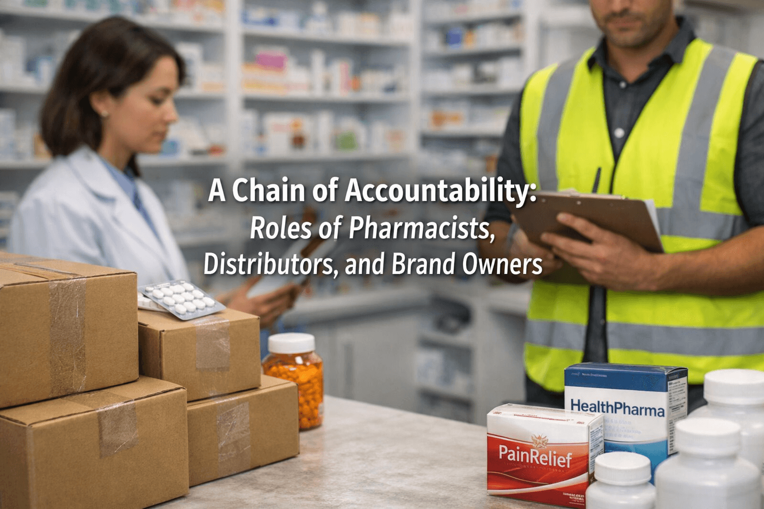 A Chain Of Accountability Roles Of Pharmacists, Distributors, And Brand Owners