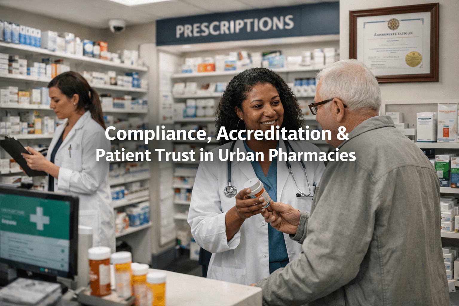 Compliance, Accreditation &Amp; Patient Trust In Urban Pharmacies