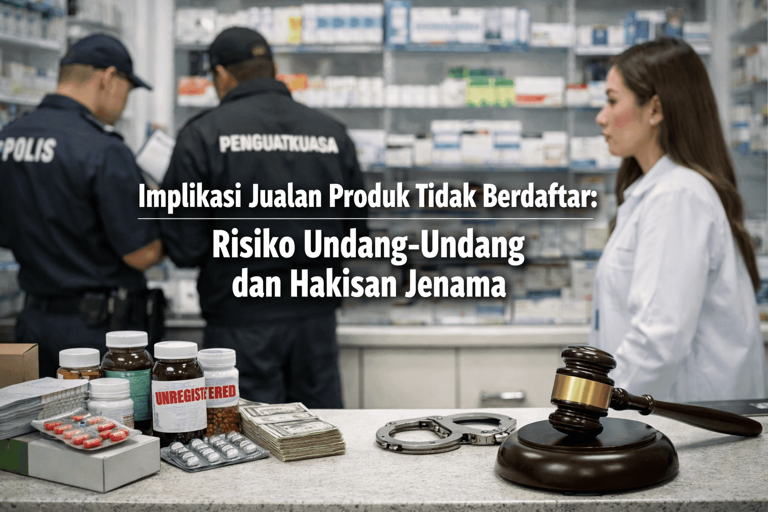 Implikasi Jualan Produk Tidak Berdaftar Risiko Undang Undang Dan Hakisan Jenama