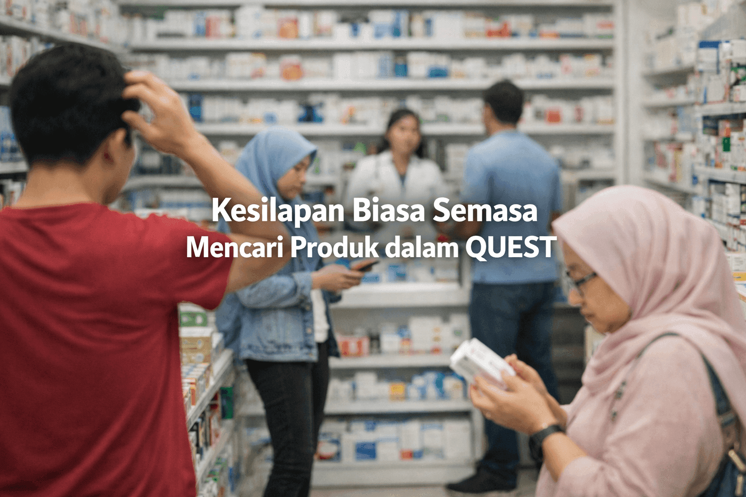 Kesilapan Biasa Semasa Mencari Produk Dalam Quest