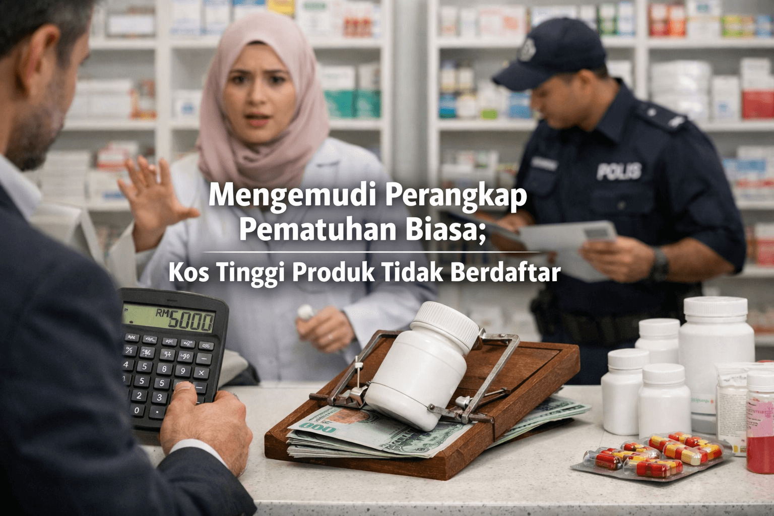 Mengemudi Perangkap Pematuhan Biasa Kos Tinggi Produk Tidak Berdaftar