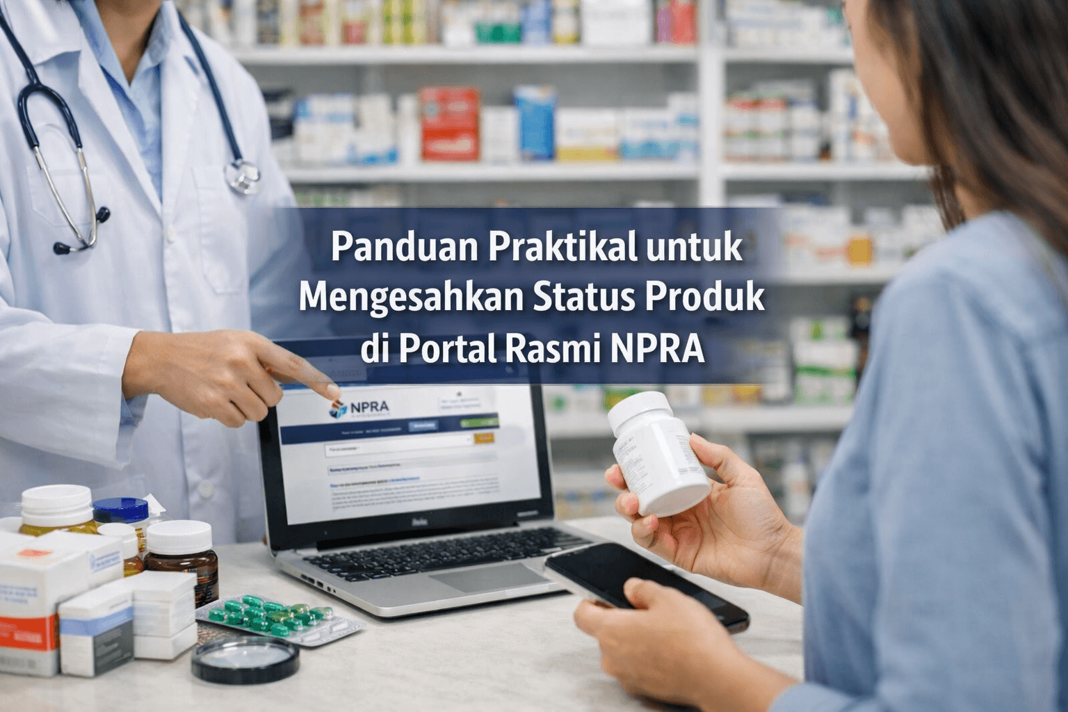 Panduan Praktikal Untuk Mengesahkan Status Produk Di Portal Rasmi Npra