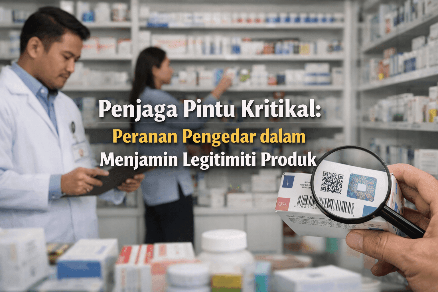 Penjaga Pintu Kritikal Peranan Pengedar Dalam Menjamin Legitimiti Produk