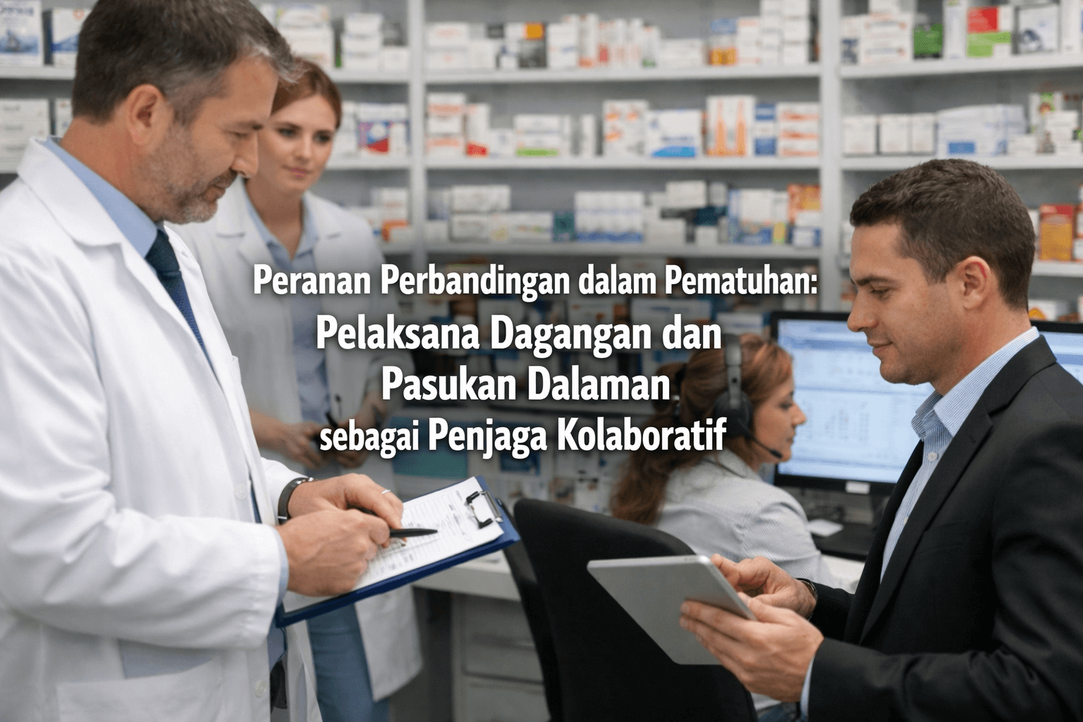 Peranan Perbandingan Dalam Pematuhan Pelaksana Dagangan Dan Pasukan Dalaman Sebagai Penjaga Kolaboratif