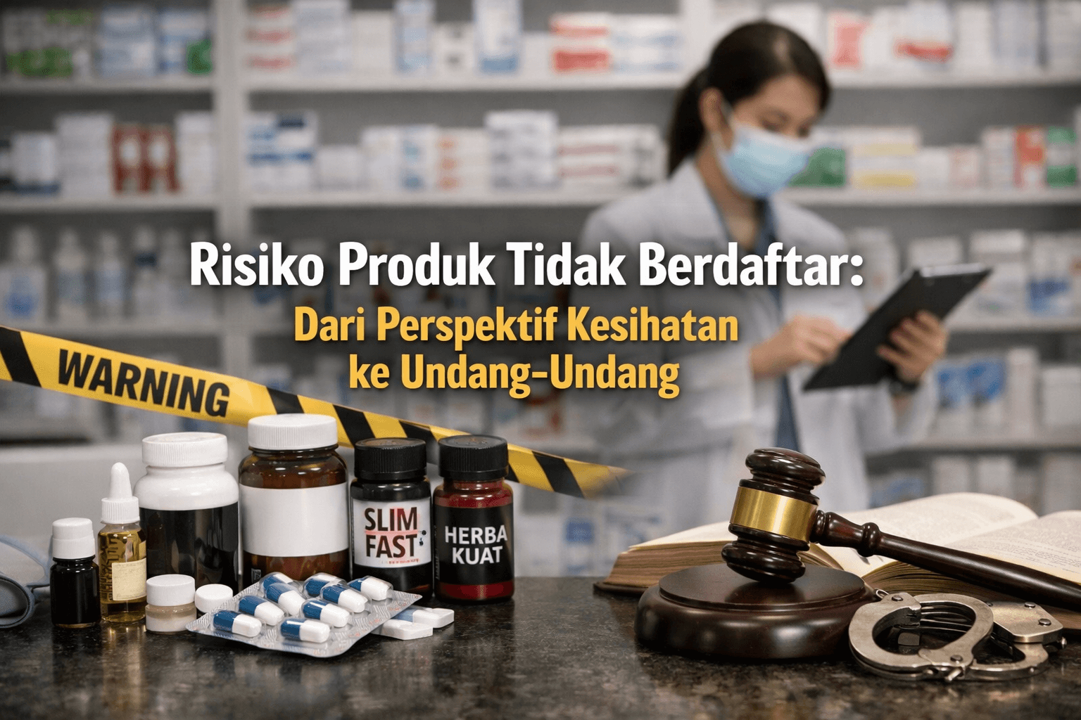 Risiko Produk Tidak Berdaftar Dari Perspektif Kesihatan Ke Undang Undang
