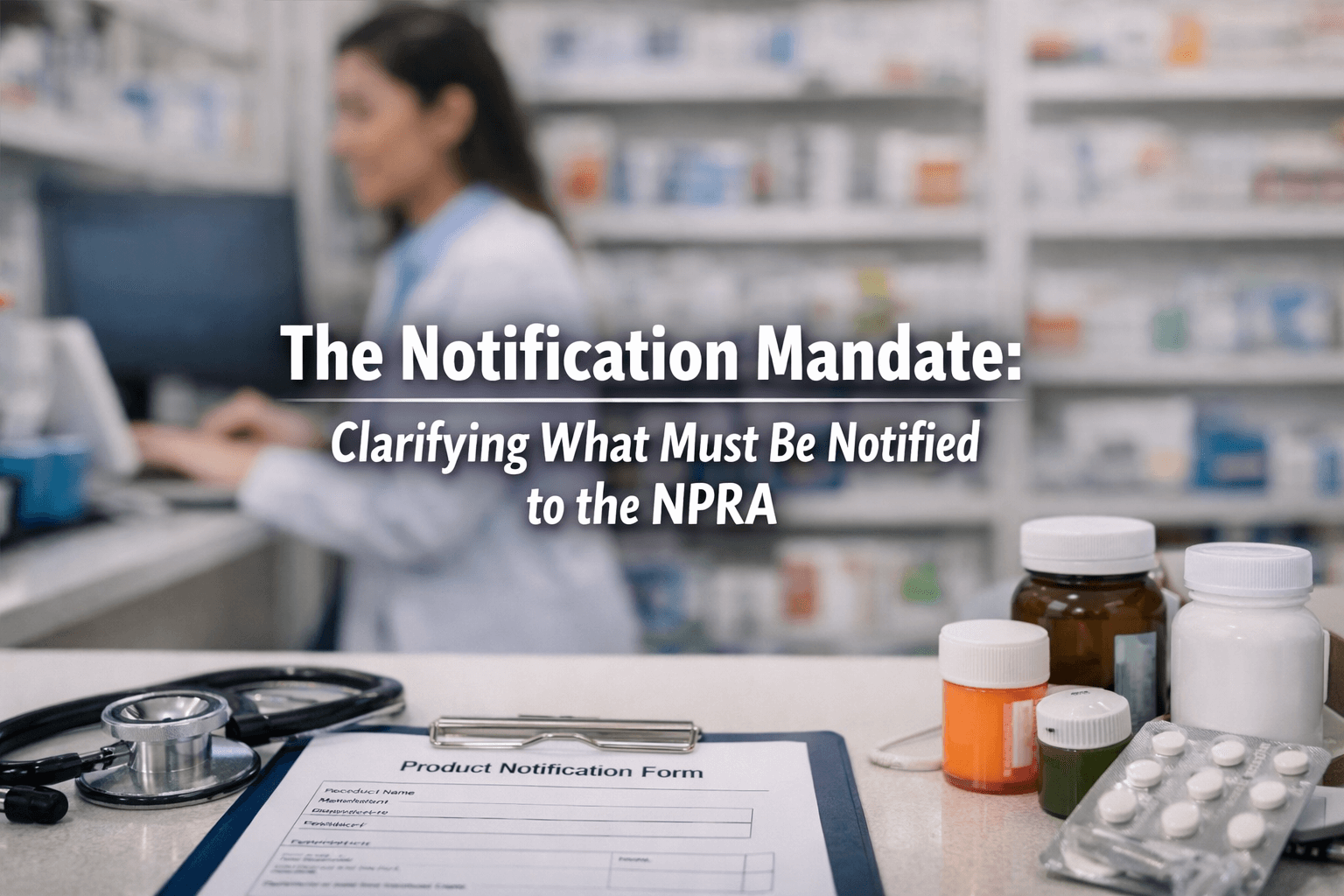 The Notification Mandate Clarifying What Must Be Notified To The Npra