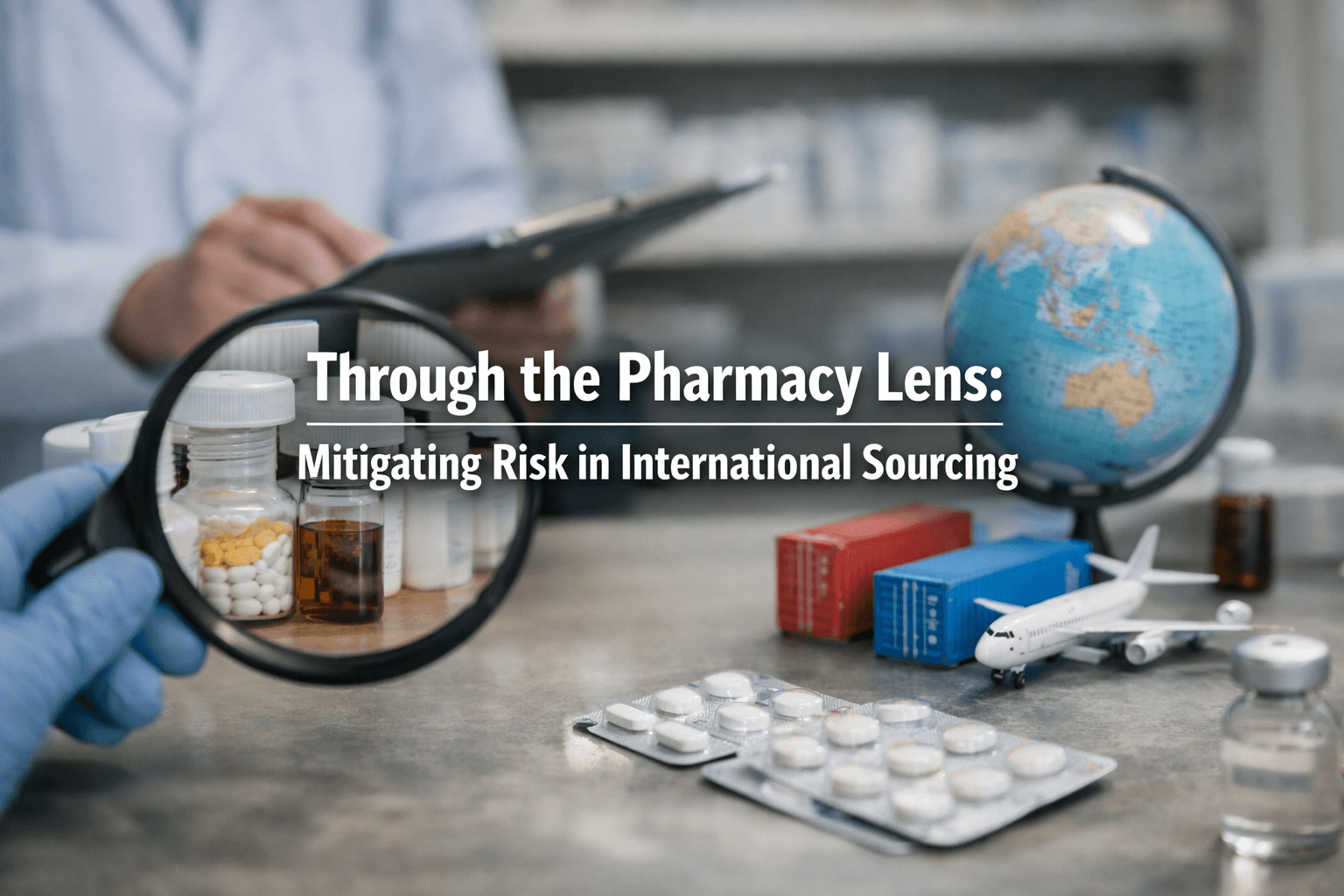 Through The Pharmacy Lens Mitigating Risk In International Sourcing