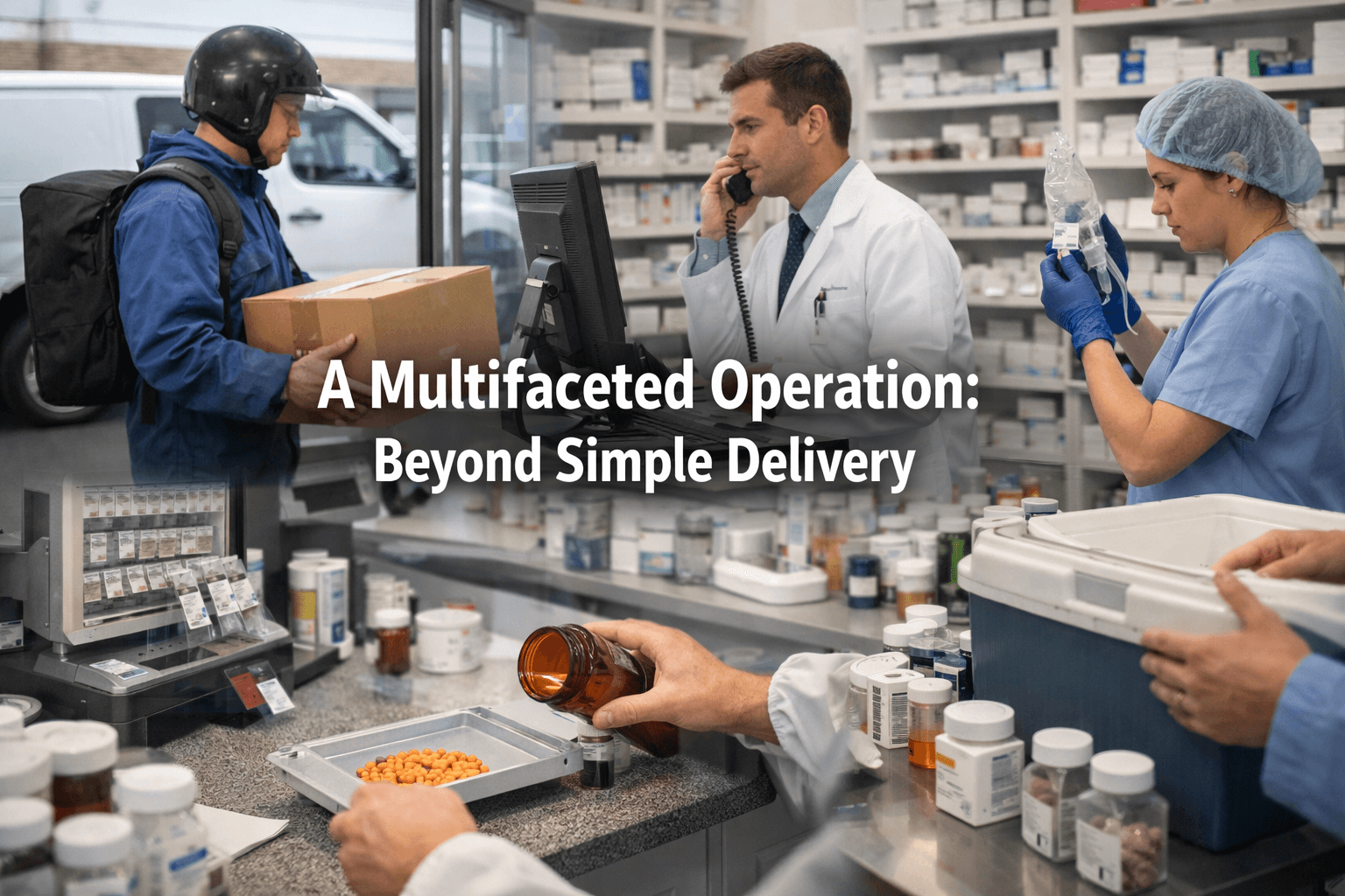A Multifaceted Operation Beyond Simple Delivery