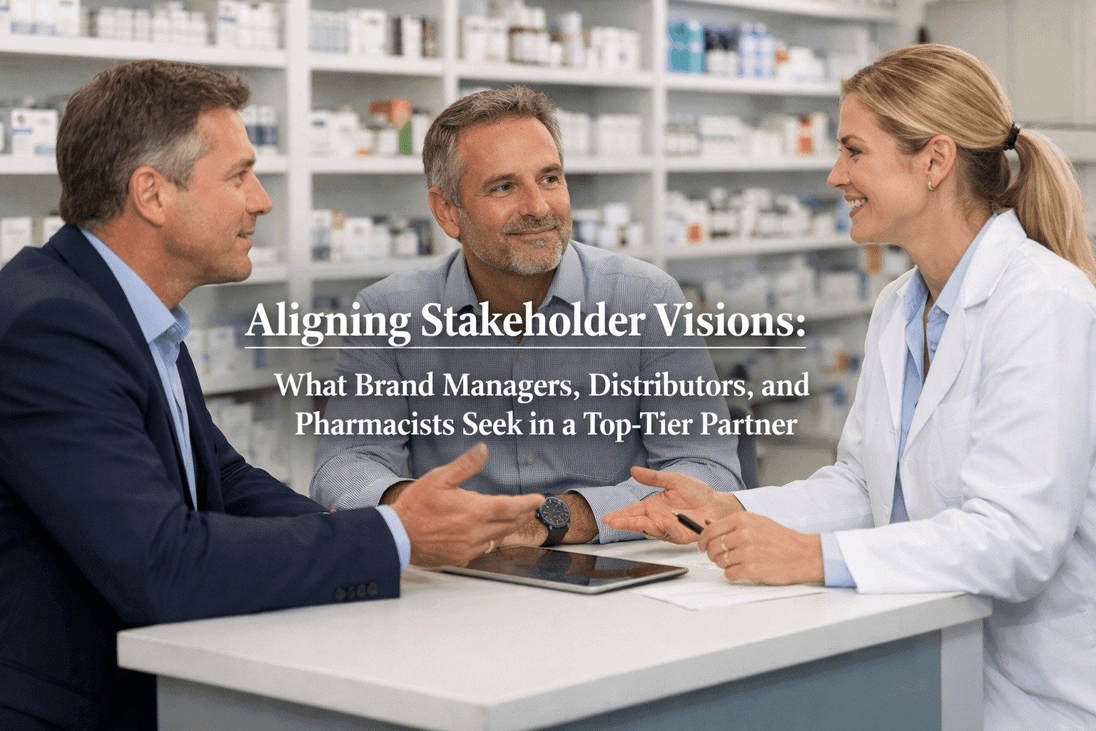 Aligning Stakeholder Visions What Brand Managers, Distributors, And Pharmacists Seek In A Top Tier Partner Aligning Stakeholder Visions What Brand Managers, Distributors, And Pharmacists Seek In A Top Tier Partner
