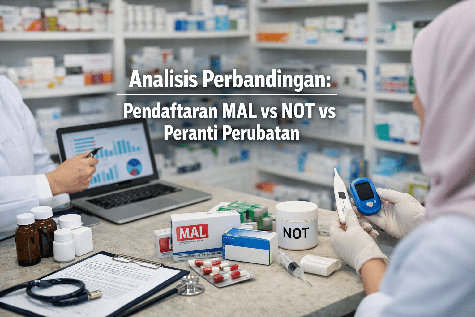 Analisis Perbandingan Pendaftaran Mal Vs Not Vs Peranti Perubatan