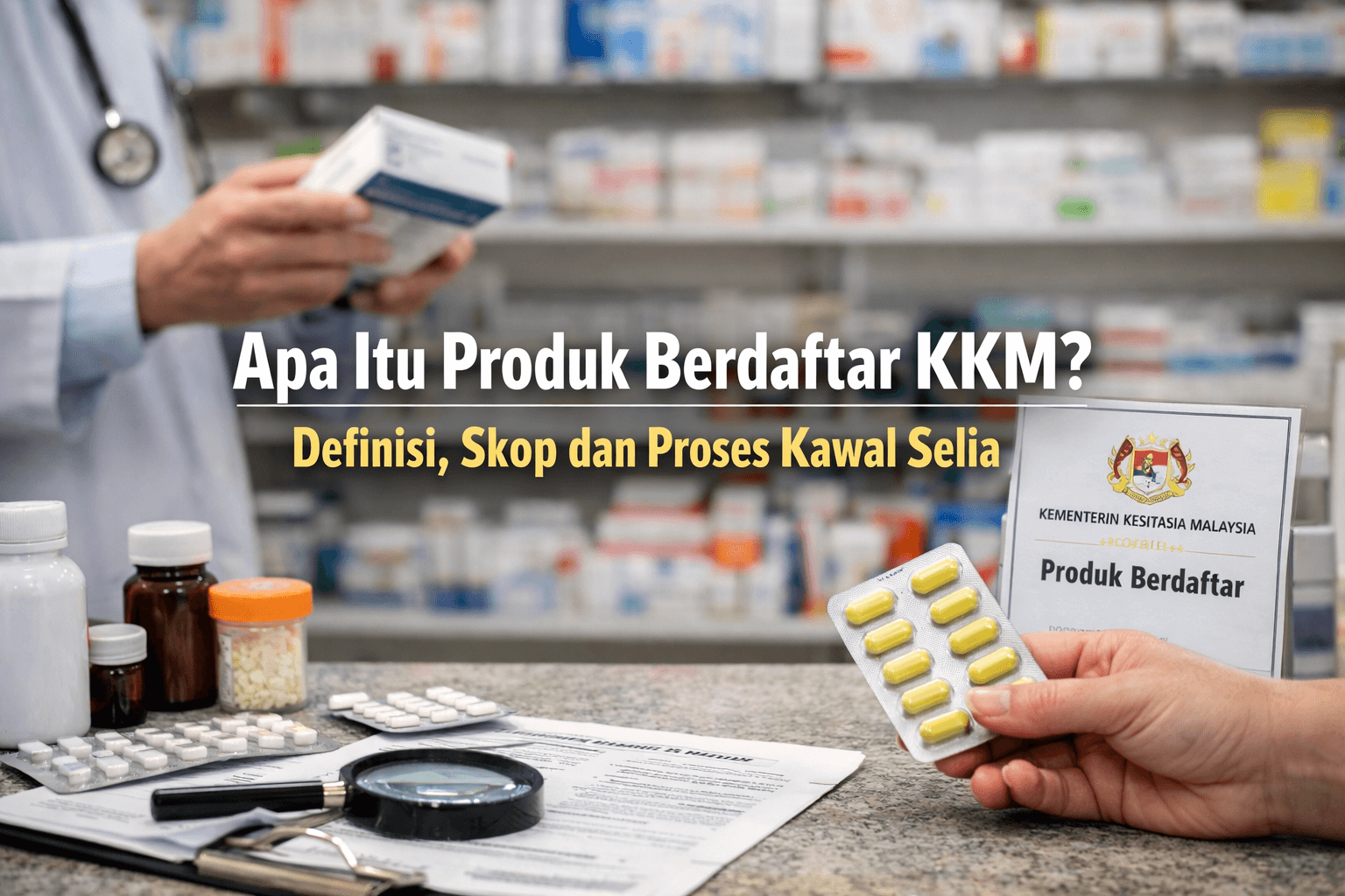 Apa Itu Produk Berdaftar Kkm Definisi, Skop Dan Proses Kawal Selia