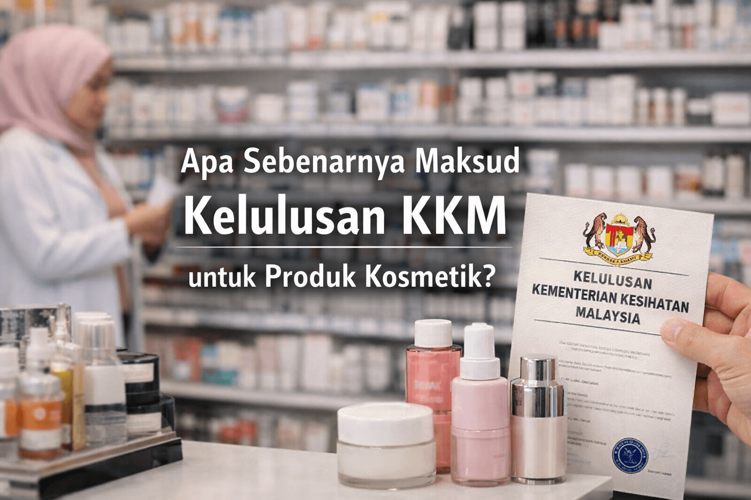 Apa Sebenarnya Maksud Kelulusan Kkm Untuk Produk Kosmetik
