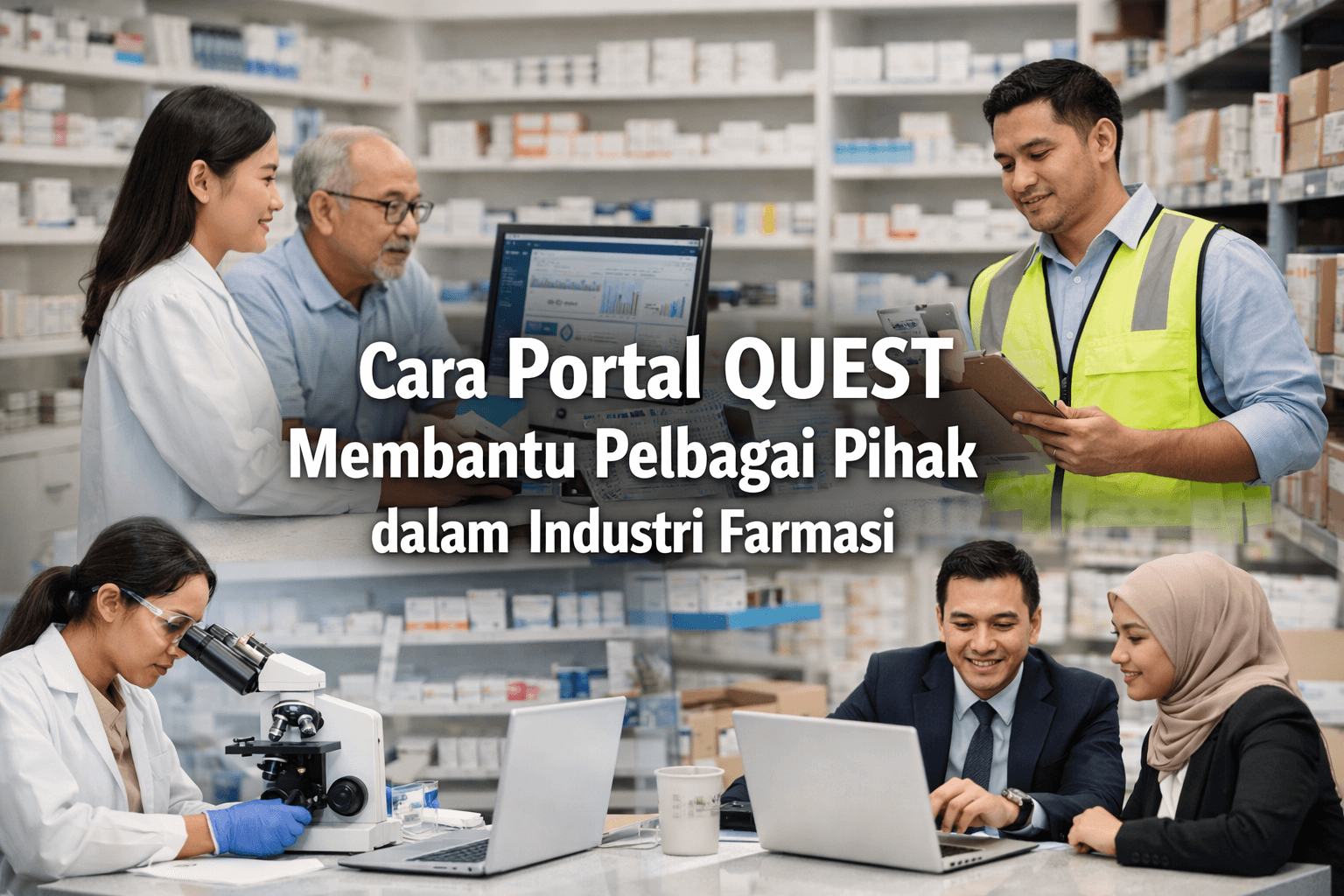 Cara Portal Quest Membantu Pelbagai Pihak Dalam Industri Farmasi
