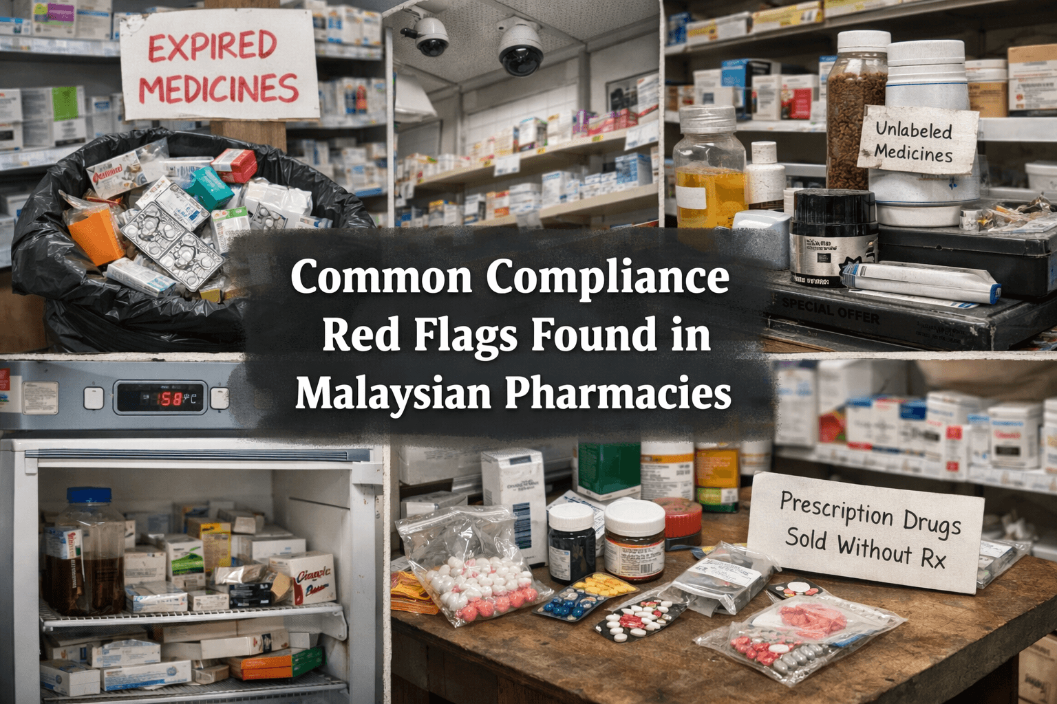 Common Compliance Red Flags Found In Malaysian Pharmacies Common Compliance Red Flags Found In Malaysian Pharmacies