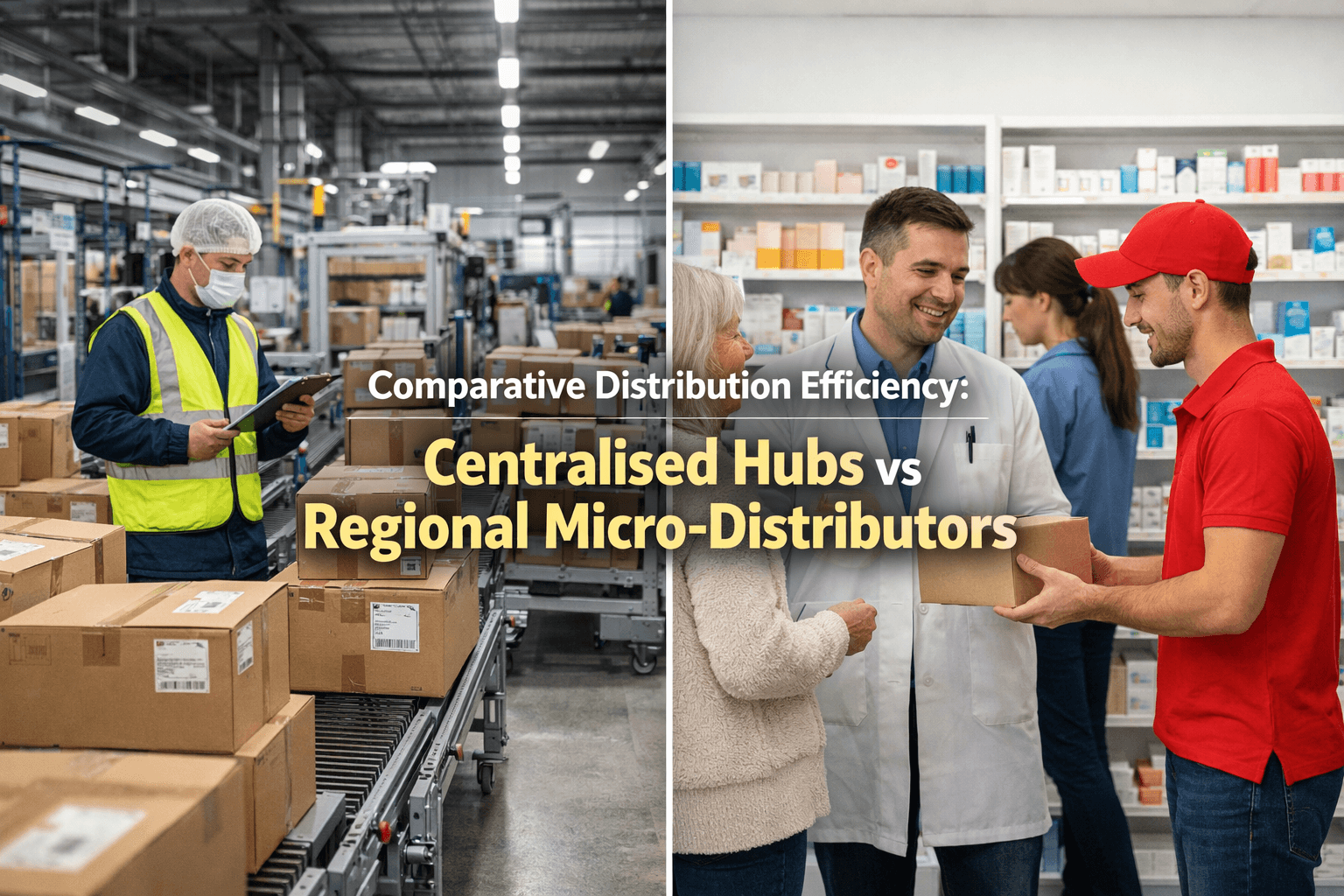 Comparative Distribution Efficiency Centralised Hubs Vs Regional Micro Distributors
