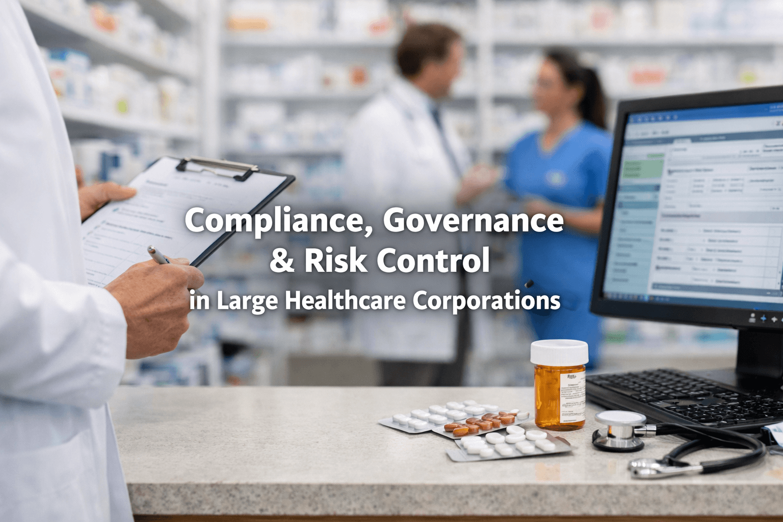 Compliance, Governance &Amp; Risk Control In Large Healthcare Corporations Compliance, Governance &Amp; Risk Control In Large Healthcare Corporations