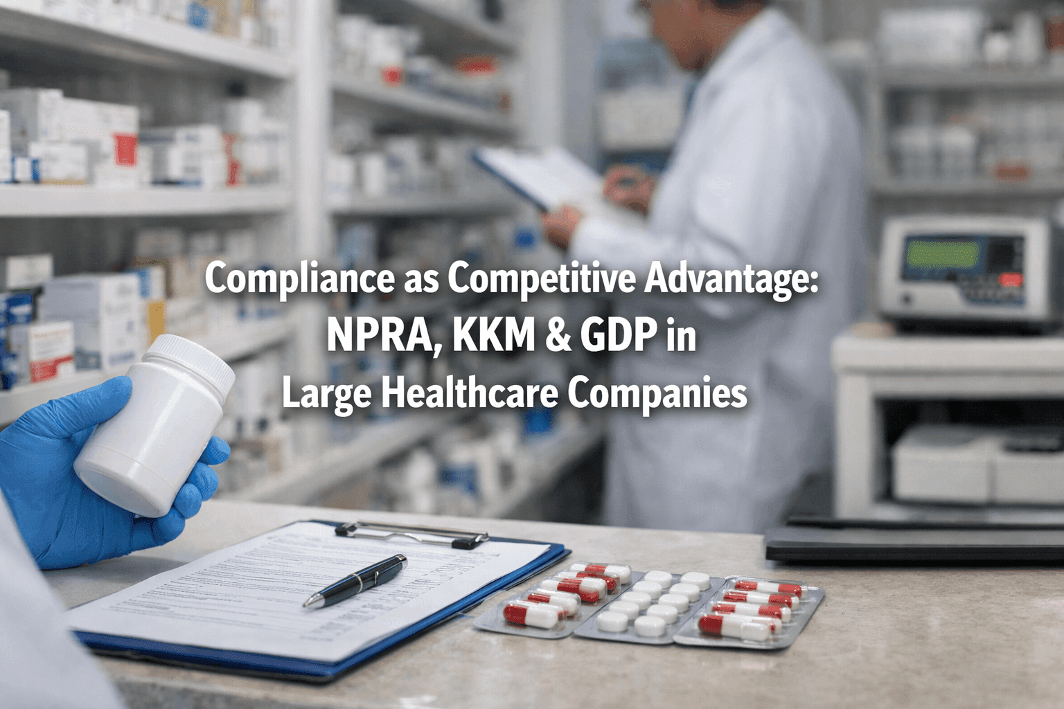 Compliance As Competitive Advantage Npra, Kkm &Amp; Gdp In Large Healthcare Companies Compliance As Competitive Advantage Npra, Kkm &Amp; Gdp In Large Healthcare Companies