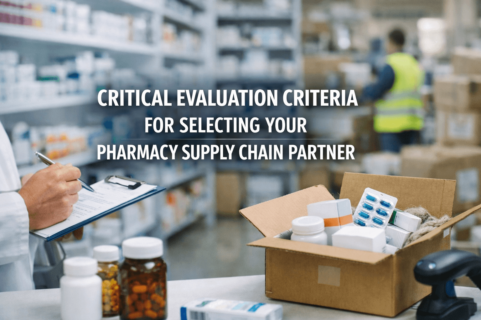 Critical Evaluation Criteria For Selecting Your Pharmacy Supply Chain Partner