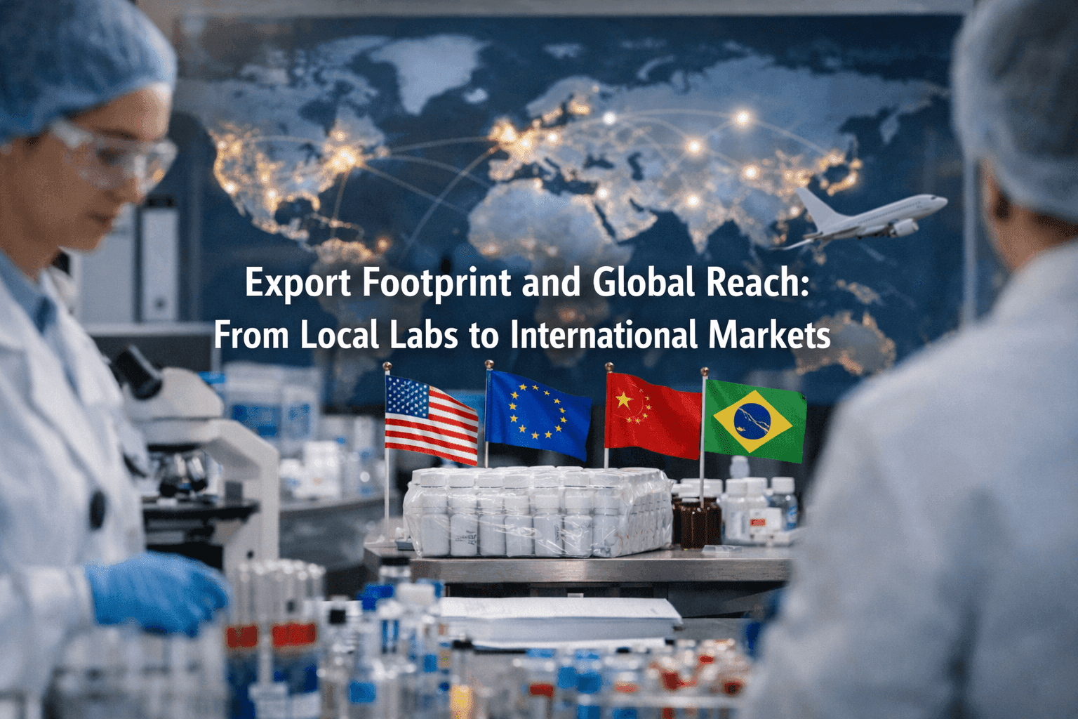 Export Footprint And Global Reach From Local Labs To International Markets