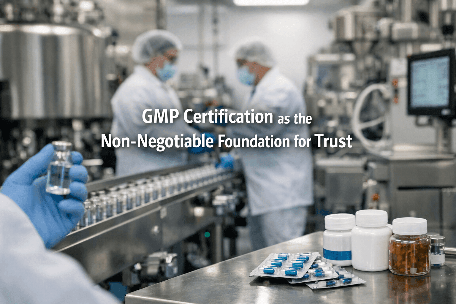 Gmp Certification As The Non Negotiable Foundation For Trust