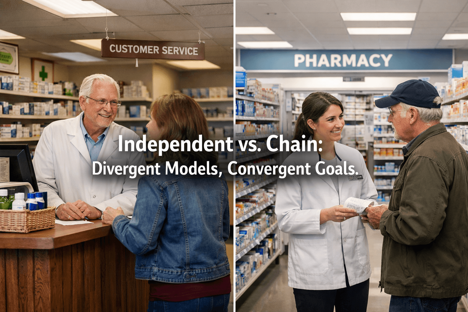 Independent Vs. Chain Divergent Models, Convergent Goals Independent Vs. Chain Divergent Models, Convergent Goals