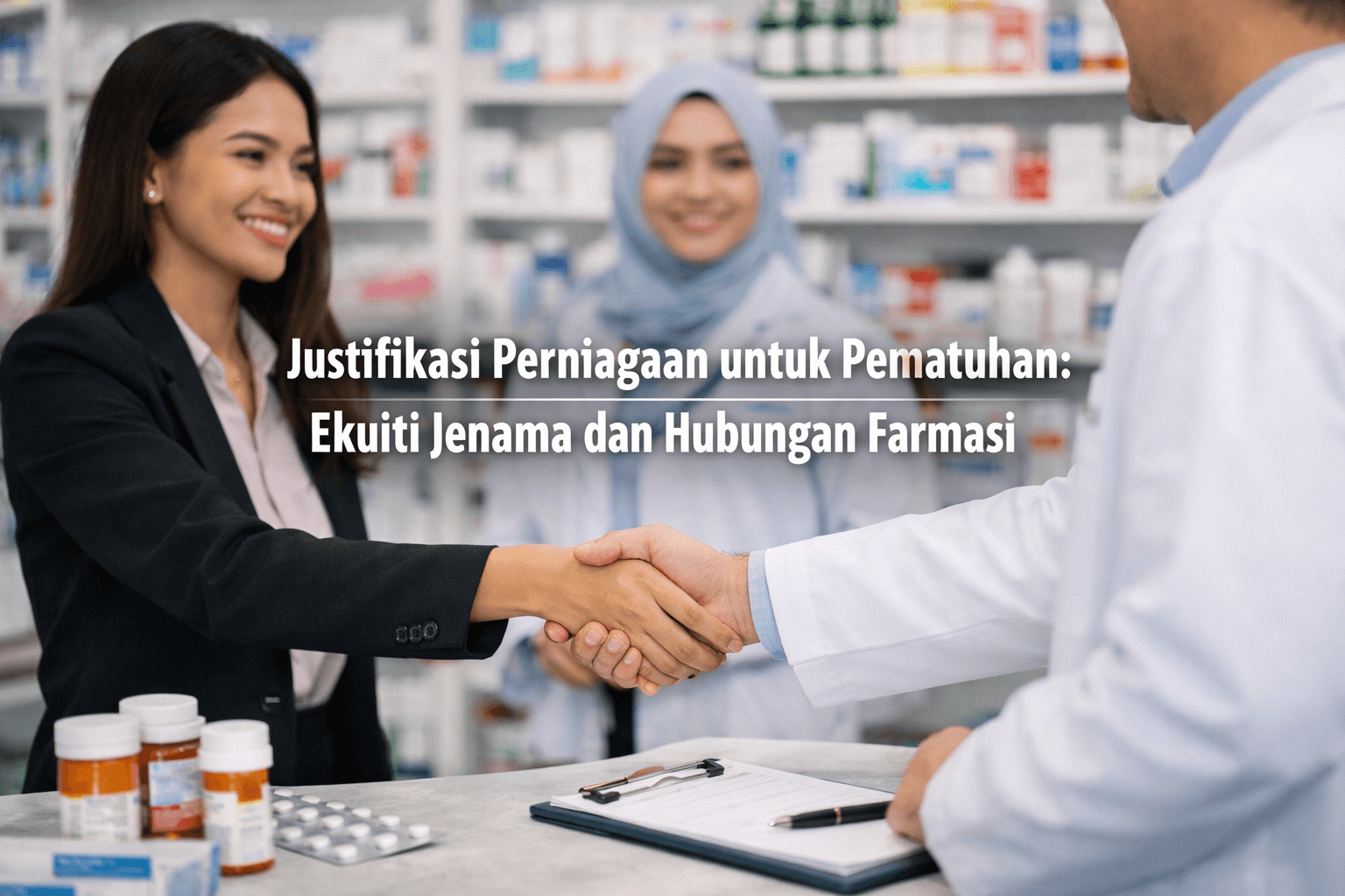 Justifikasi Perniagaan Untuk Pematuhan Ekuiti Jenama Dan Hubungan Farmasi
