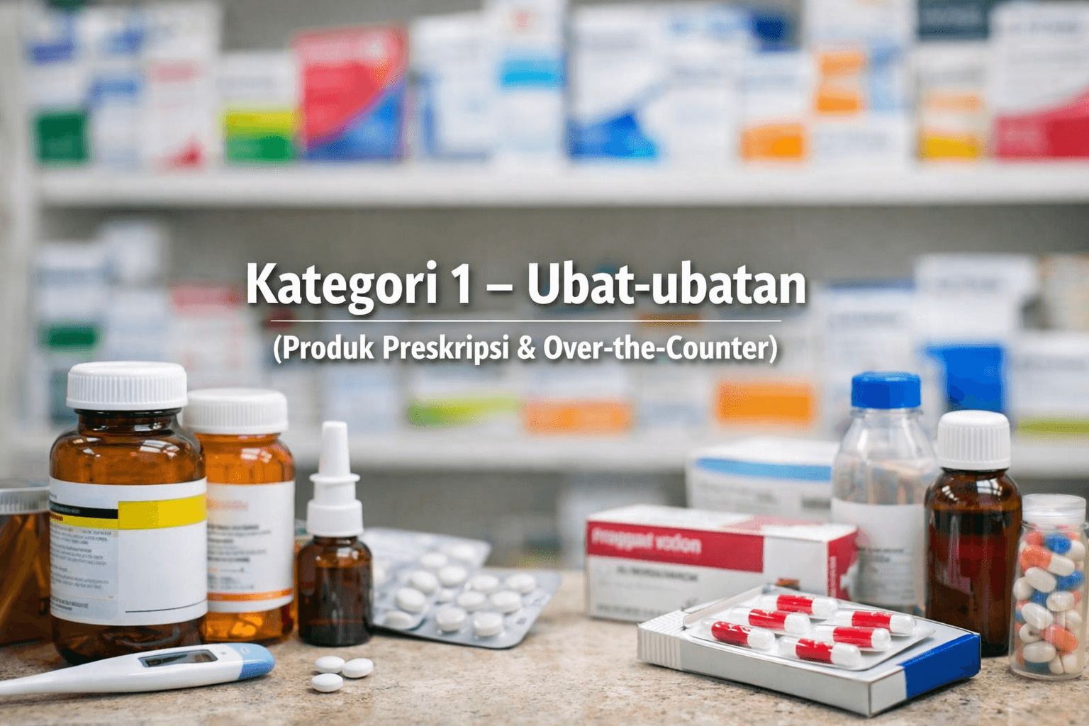 Kategori 1 – Ubat Ubatan (Produk Preskripsi &Amp; Over The Counter) Kategori 1 – Ubat Ubatan (Produk Preskripsi &Amp; Over The Counter)