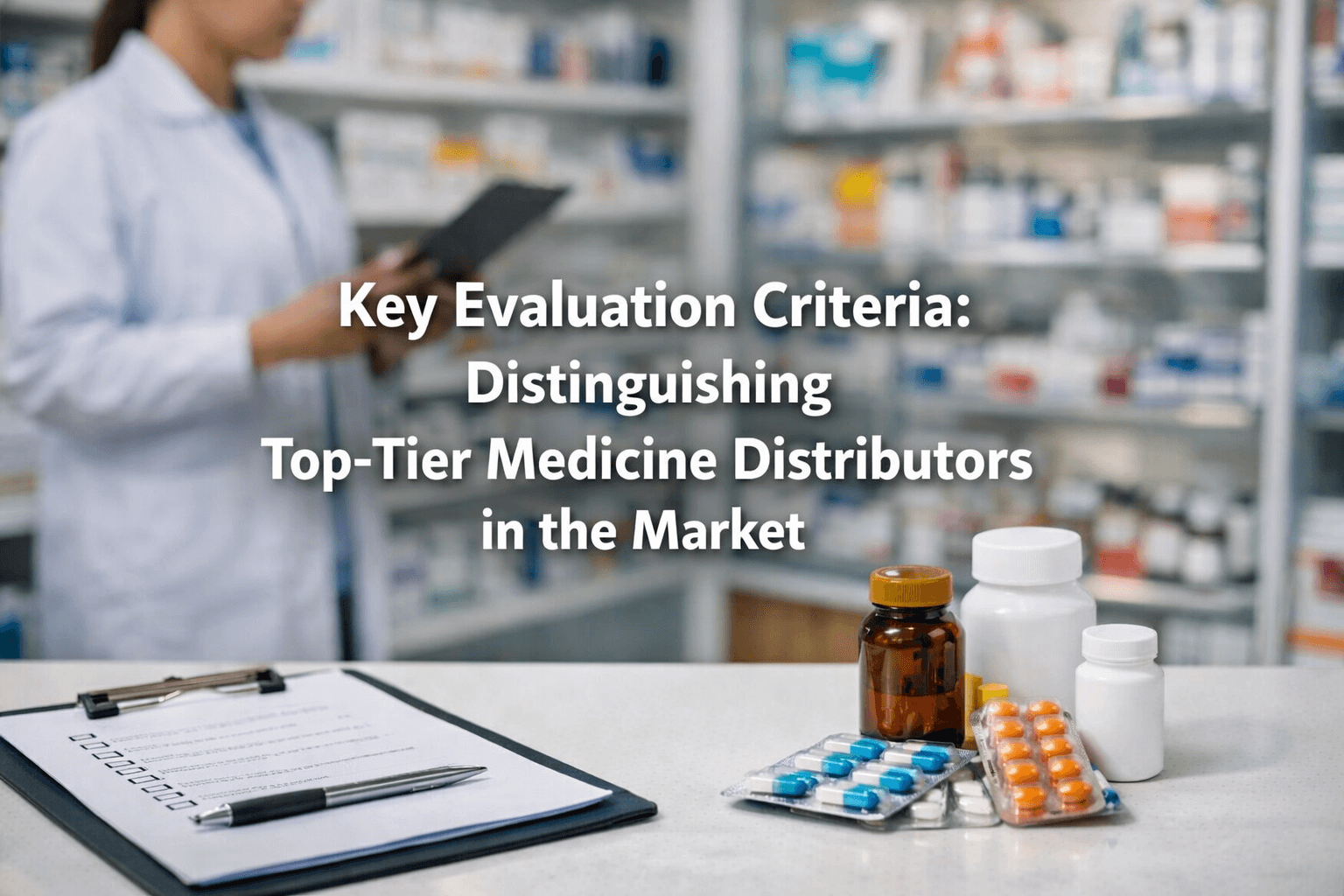 Key Evaluation Criteria Distinguishing Top Tier Medicine Distributors In The Market