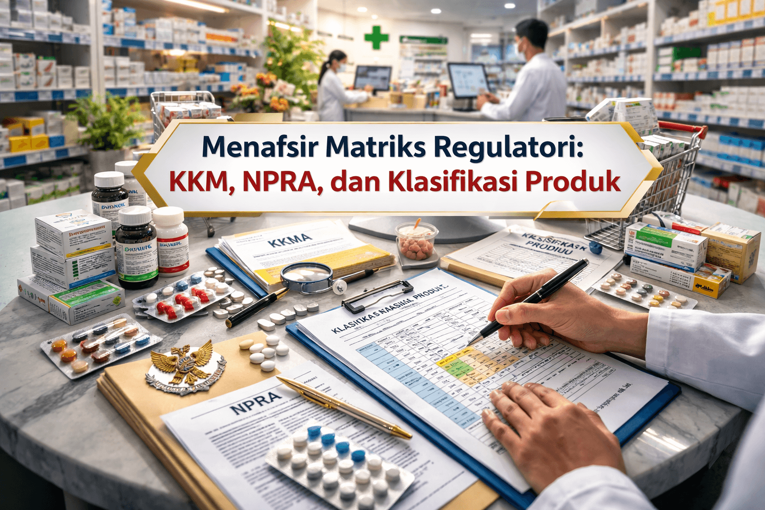 Mentafsir Matriks Regulatori Kkm, Npra, Dan Klasifikasi Produk