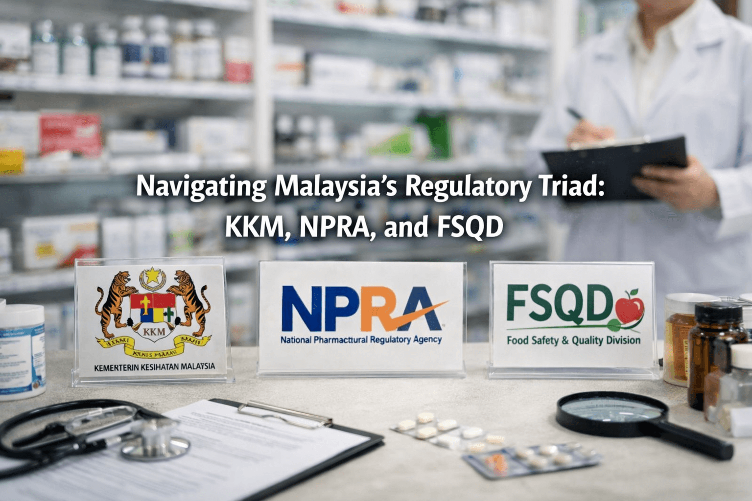 Navigating Malaysia's Regulatory Triad Kkm, Npra, And Fsqd
