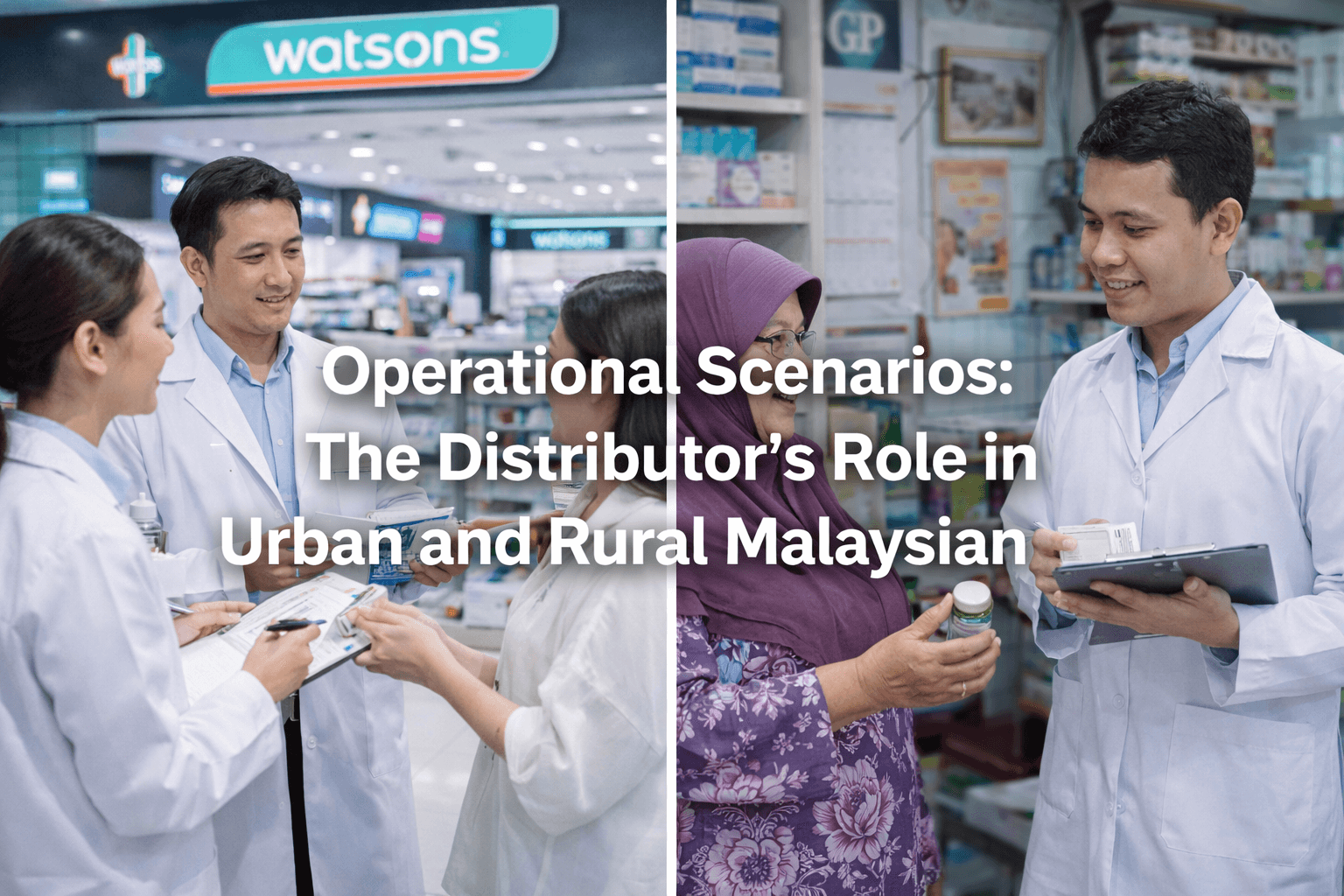Operational Scenarios The Distributor's Role In Urban And Rural Malaysian Contexts